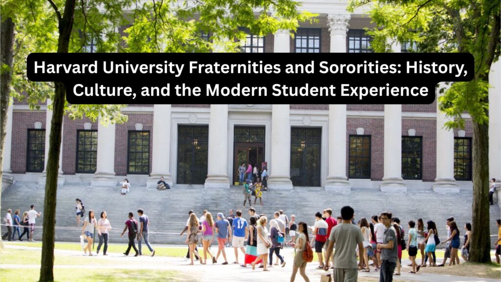 Harvard University Fraternities and Sororities: History, Culture, and the Modern Student Experience 2 Harvard University Fraternities and Sororities: History, Culture, and the Modern Student Experience (2025 Edition)