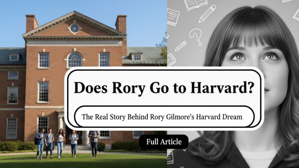 Does Rory Go to Harvard 2026? The Real Story Behind Rory Gilmore’s Harvard Dream 2 Does Rory Go to Harvard? The Real Story Behind Rory Gilmore’s Harvard Dream
