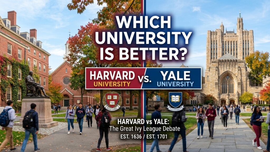 Which University is Better Harvard or Yale in 2026? 2 Which University is Better Harvard or Yale in 2026?