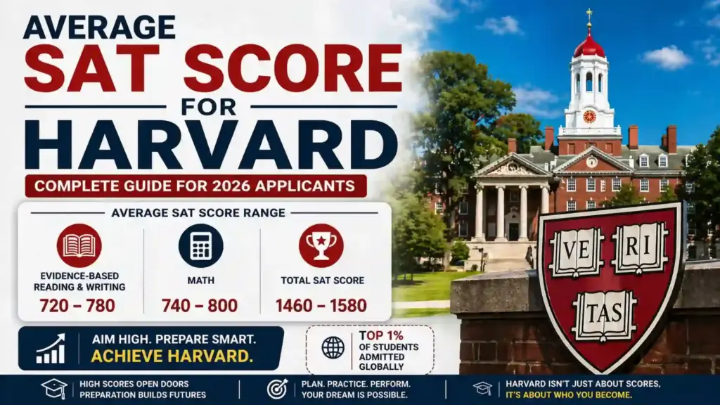 Average SAT Score for Harvard: Complete Guide for 2026 Applicants 2 Average SAT Score for Harvard: Complete Guide for 2026 Applicants