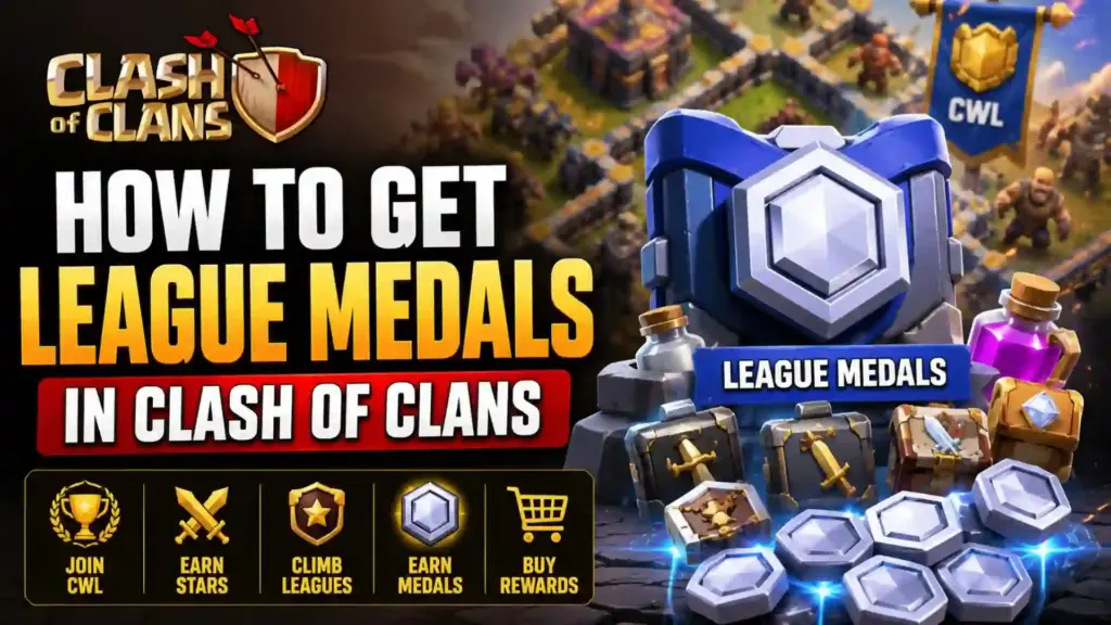 How to Get League Medals in Clash of Clans? Complete CWL Rewards Guide for Faster Progression 2026 2 How to Get League Medals in Clash of Clans? Complete CWL Rewards Guide for Faster Progression