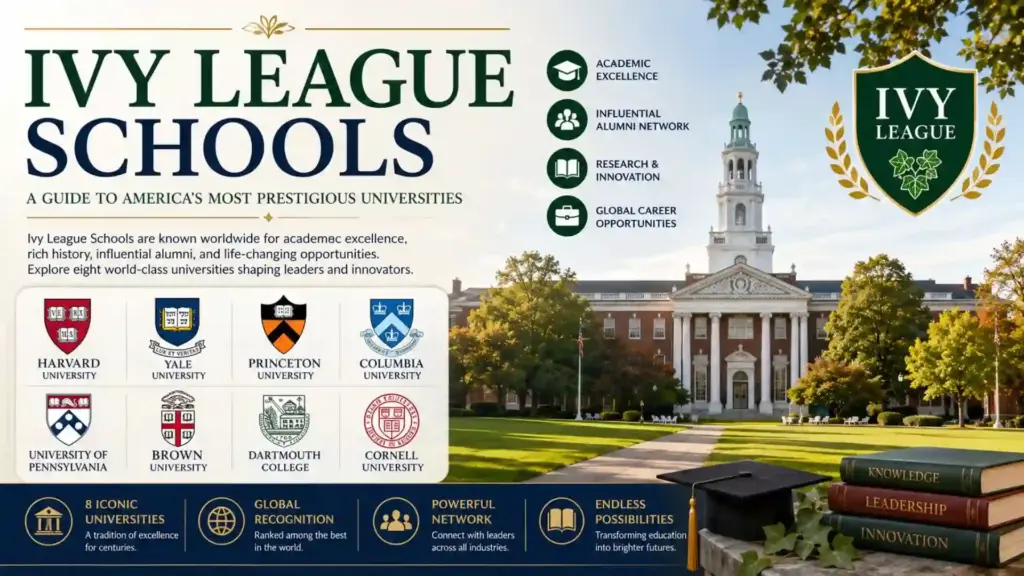Ivy League Schools: Complete Guide to America’s Most Prestigious Universities 2 Ivy League Schools: Complete Guide to America’s Most Prestigious Universities