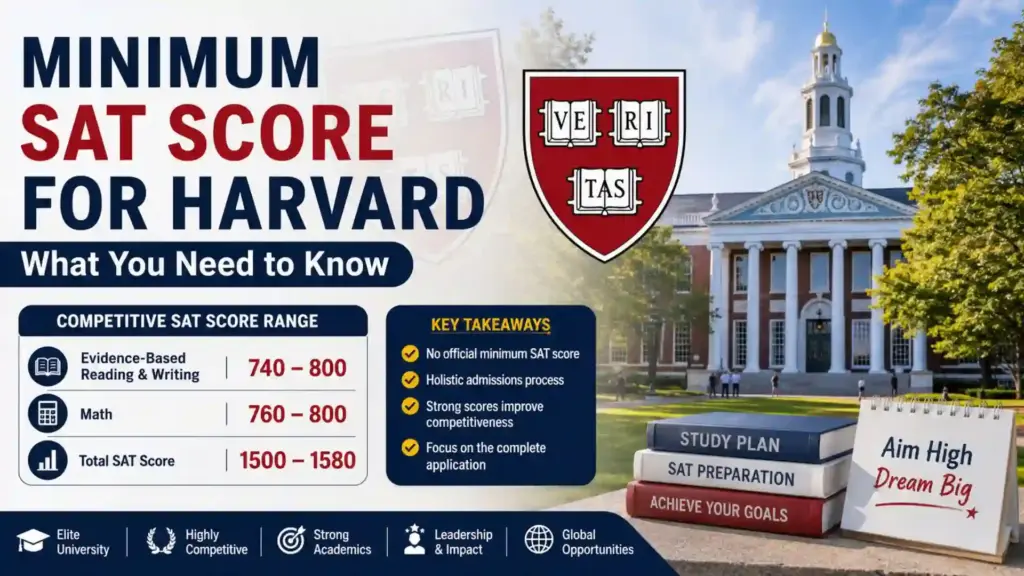 Minimum SAT Score for Harvard: What You Really Need to Get Accepted